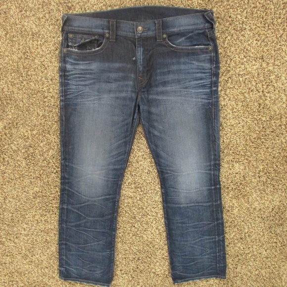 True Religion Men's Bootcut Jeans - Indigo - Picture 1 of 10